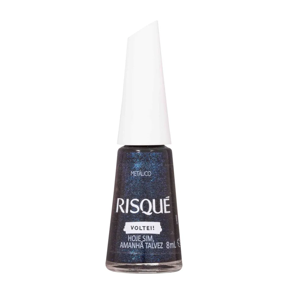 Esmalte Risqué Voltei! Hoje Sim, Amanhã Talvez Metálico 8ml