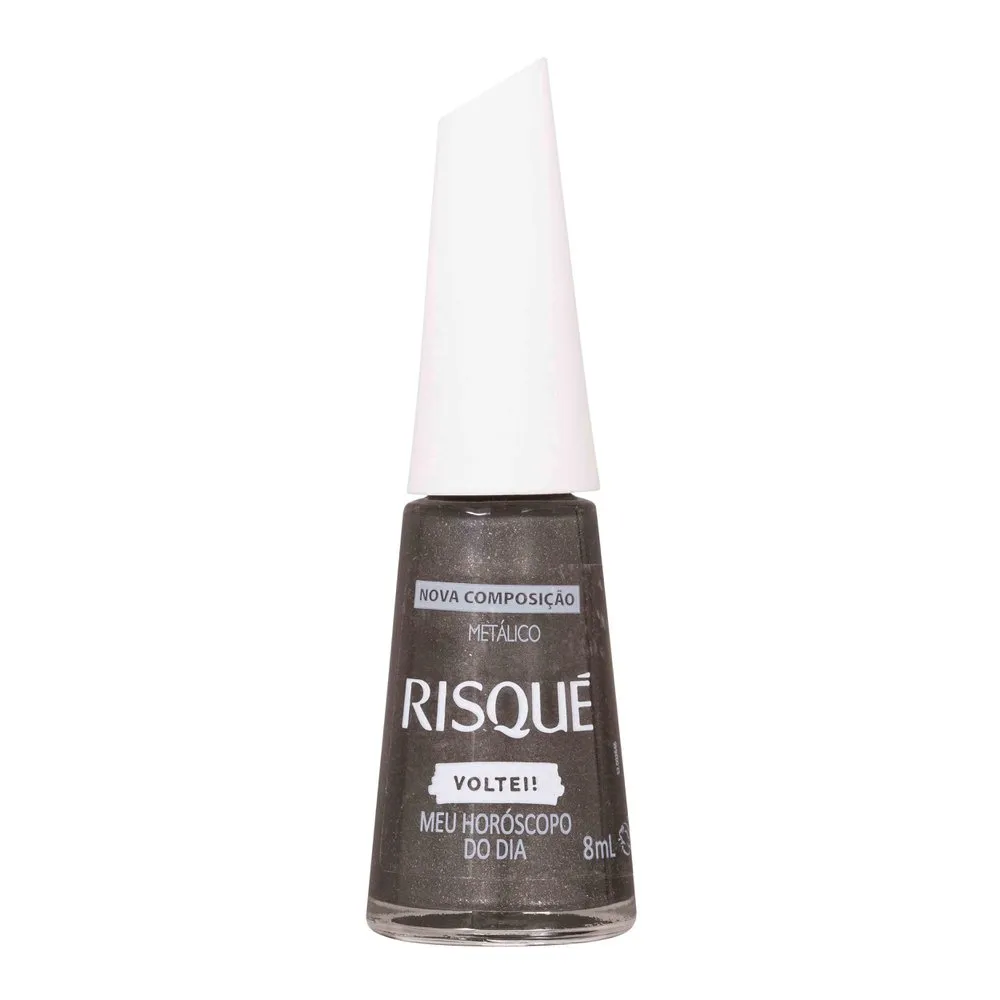 Esmalte Risqué Voltei! Meu Horóscopo do Dia Metálico 8ml