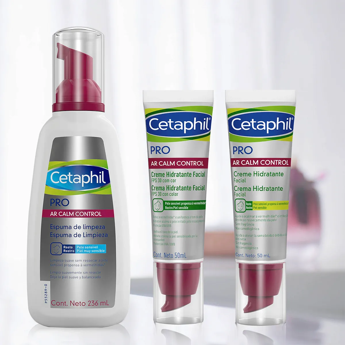 Espuma de Limpeza Facial Cetaphil Pro AR Calm 236ml — foto 5