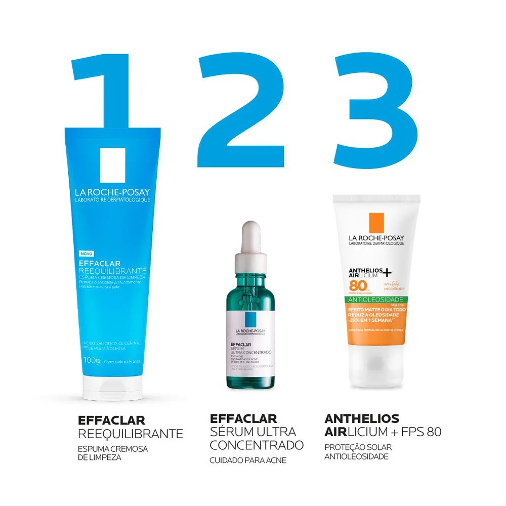 Espuma de Limpeza Facial La Roche-Posay Effaclar Reequilibrante 100g — foto 6