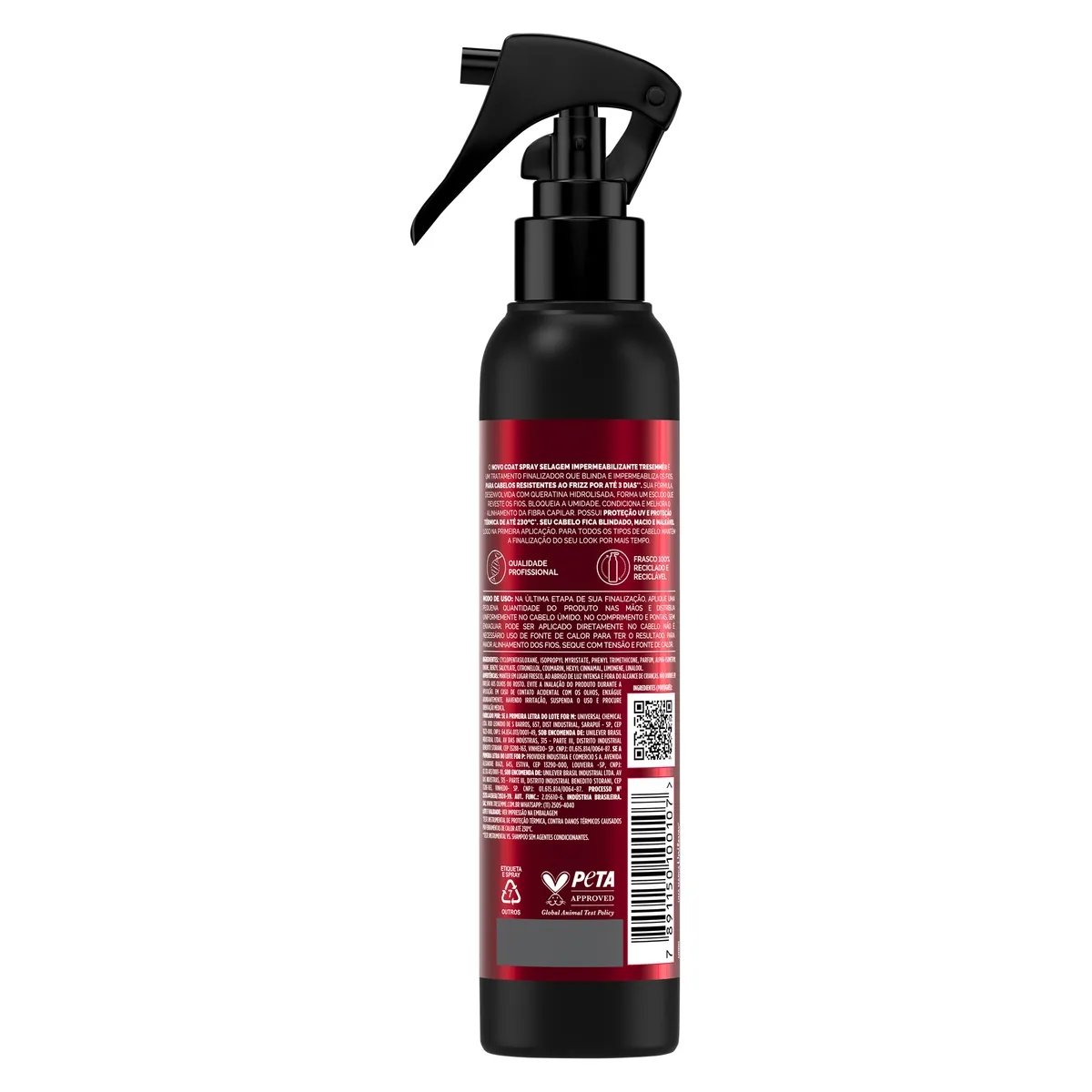 Finalizador Capilar TRESemmé Selagem Impermeabilizante Coat Spray 180ml — foto 3