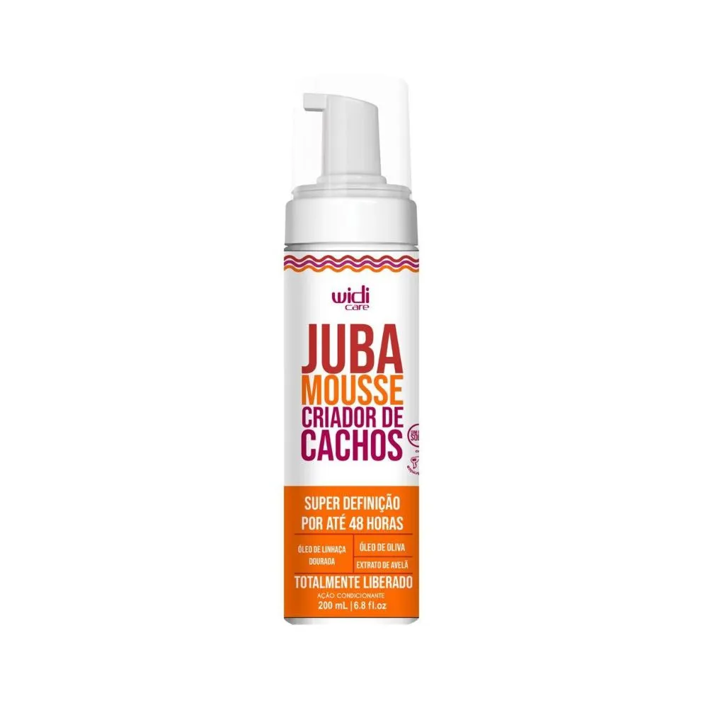 Finalizador Mousse Widi Care Criador De Cachos Juba 200ml