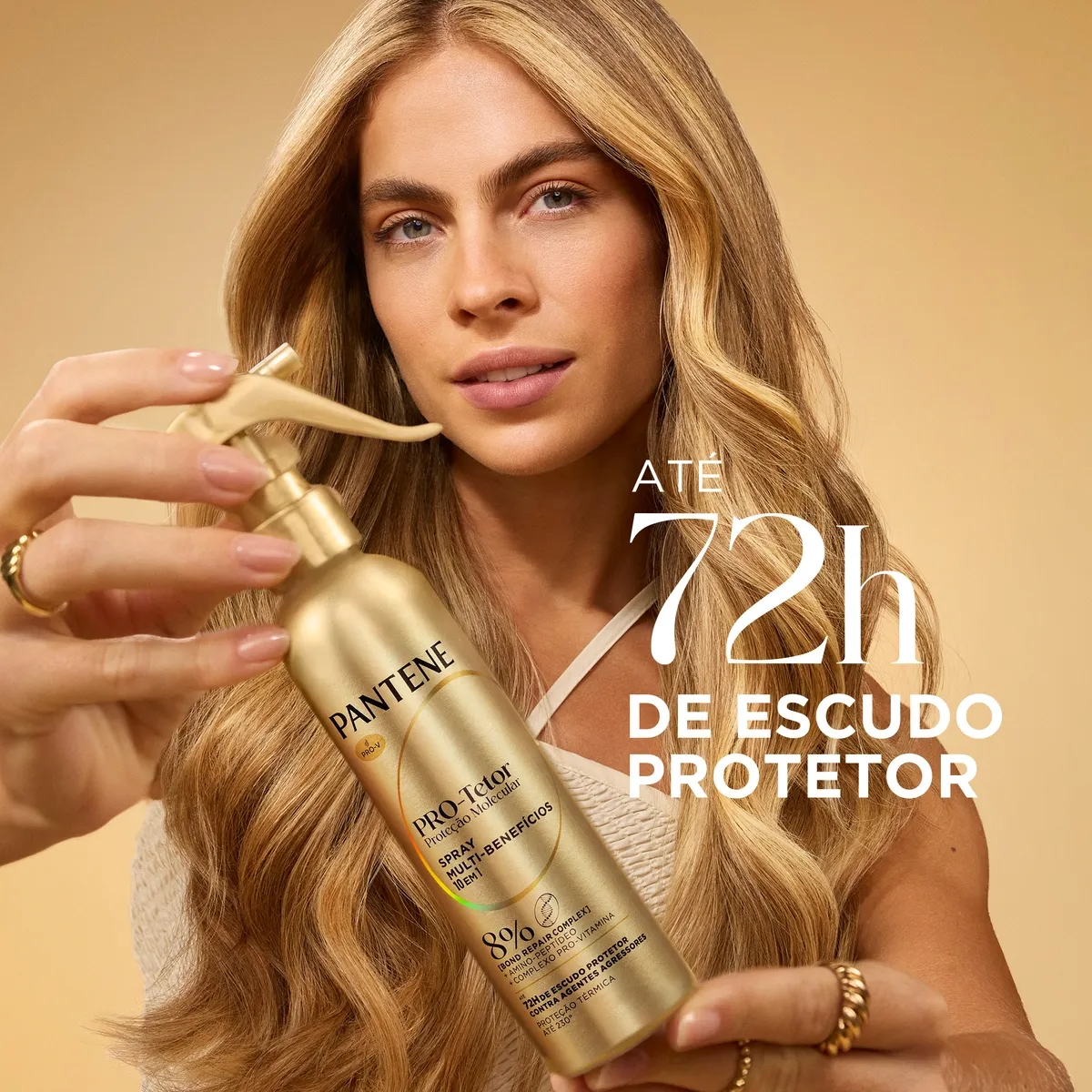 Finalizador Pantene Proteção Molecular Protetor Térmico Spray 170ml — foto 8
