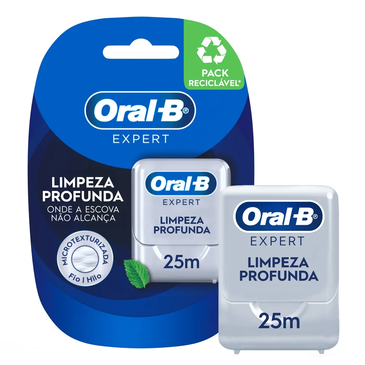 Fio Dental Oral-B Export Sabor Menta 25 metros