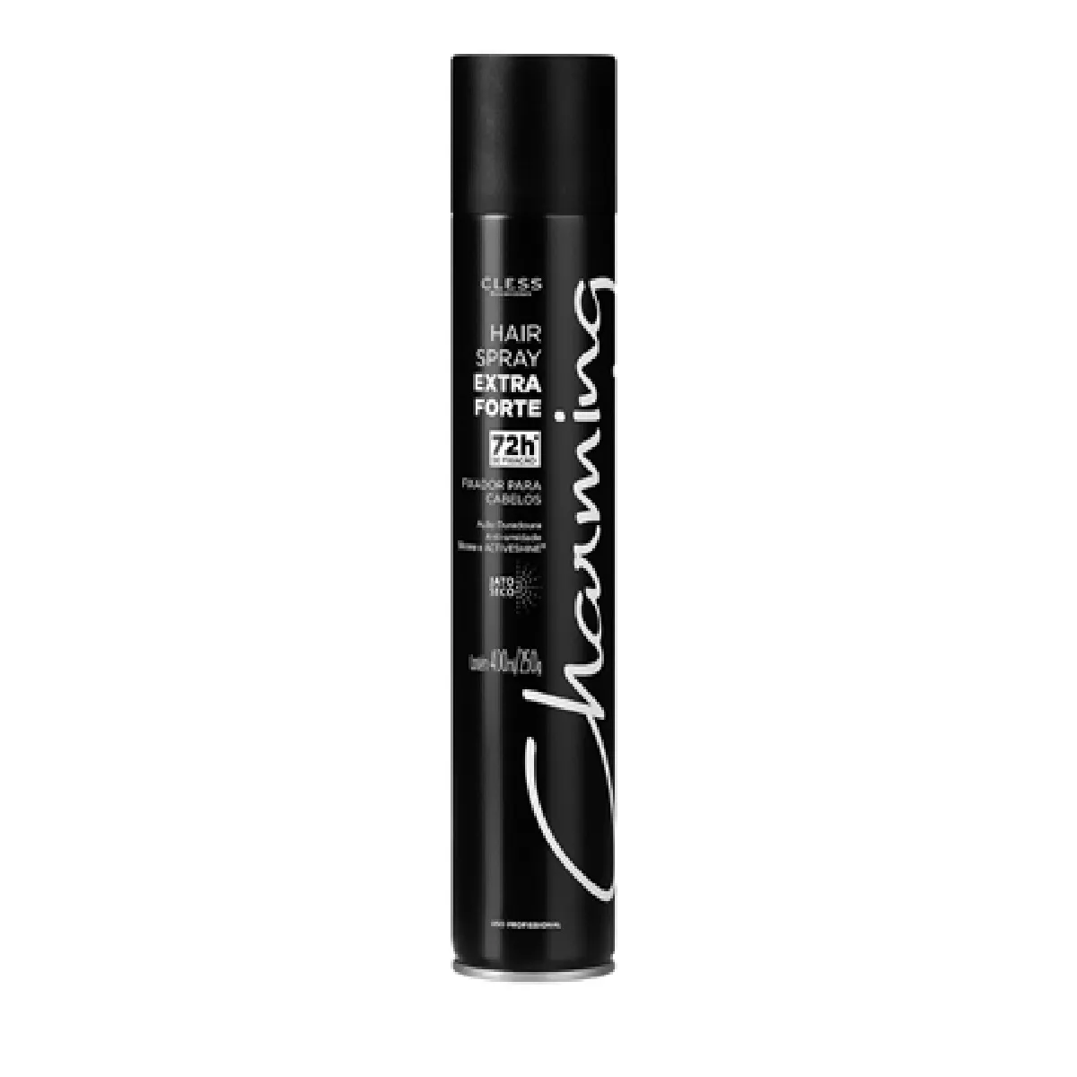 Fixador Capilar Charming Hair Spray Fixação Extra Forte 72h Spray 400ml