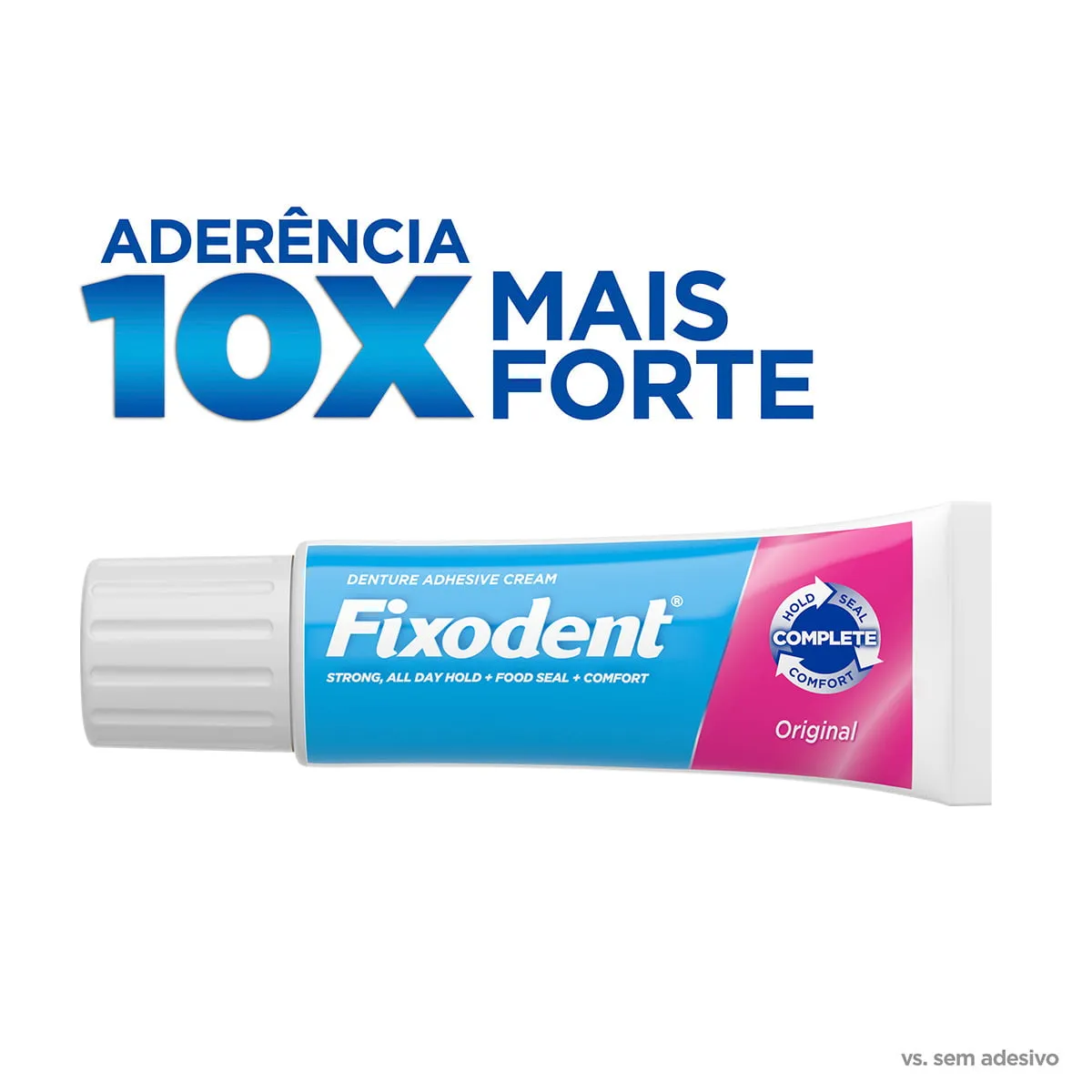 Fixador de Prótese Fixodent Complete Sabor Original Creme 21g — foto 2