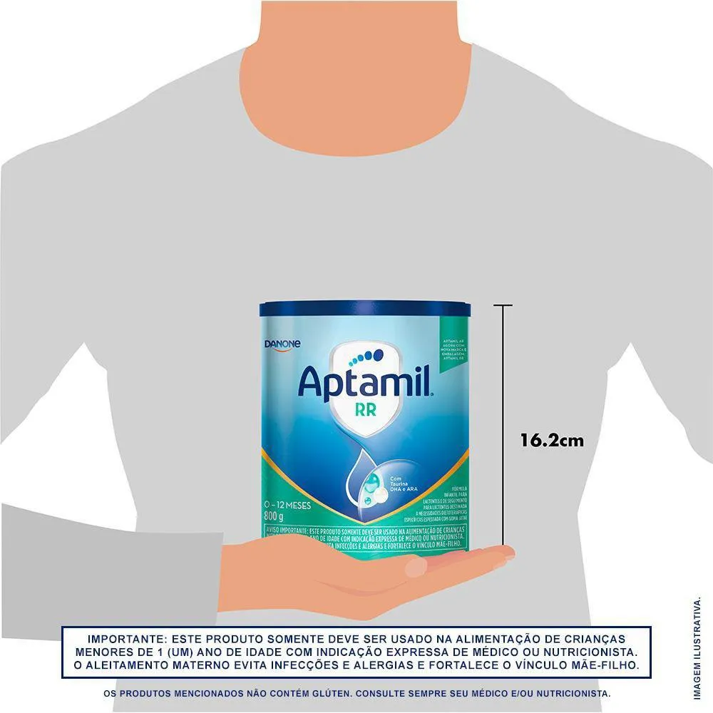 Fórmula Infantil Aptamil RR de 0 a 12 meses 800g — foto 4