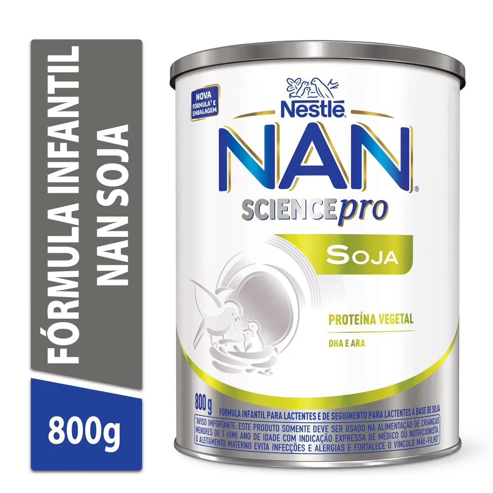 Fórmula Infantil NAN SciencePro Soja Sem Lactose 800g — foto 4
