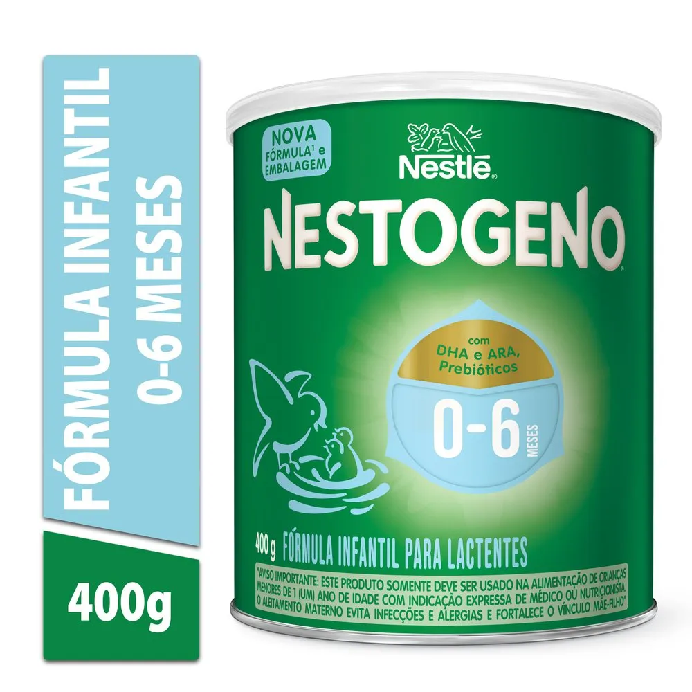 Fórmula Infantil Nestogeno 1 de 0 a 6 meses 400g — foto 2