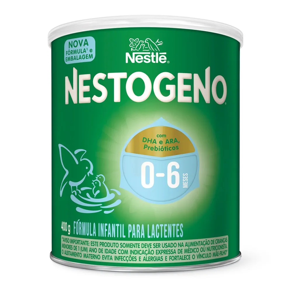 Fórmula Infantil Nestogeno 1 de 0 a 6 meses 400g