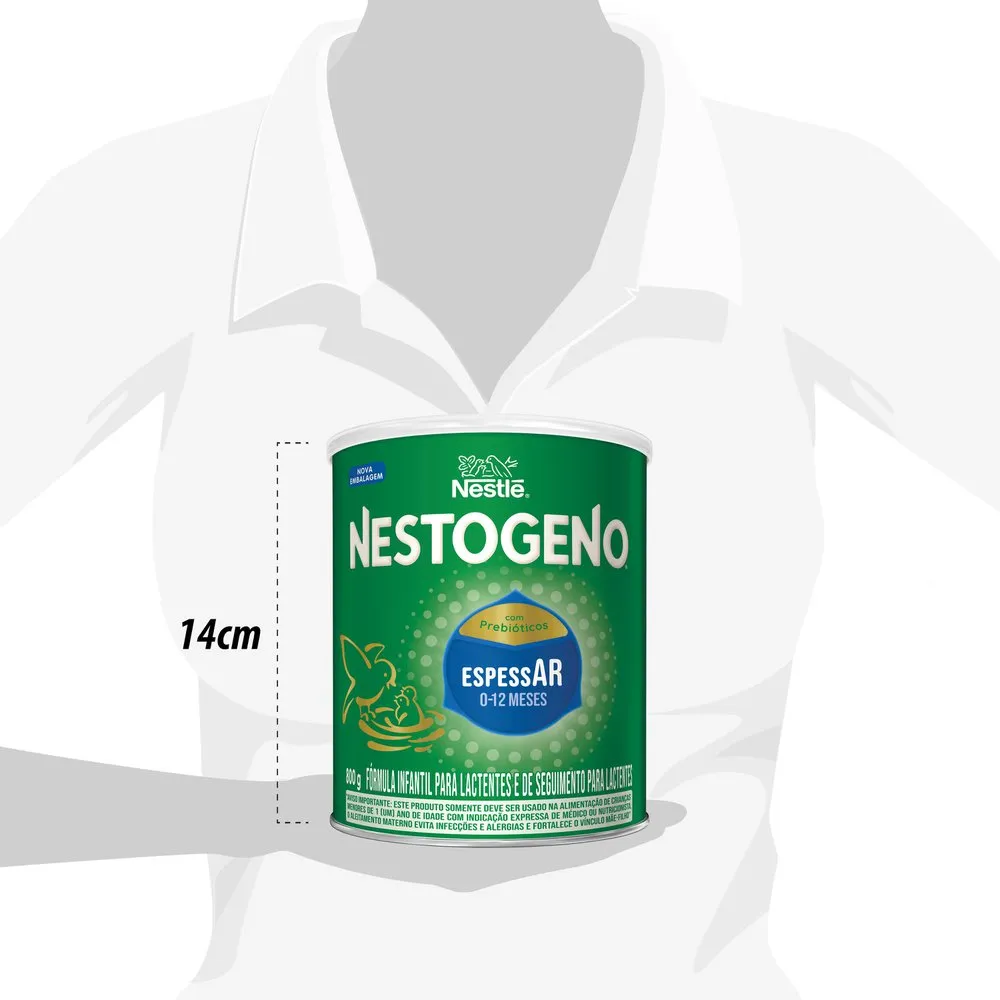 Fórmula Infantil Nestogeno EspessAR de 0 a 12 meses 800g — foto 3