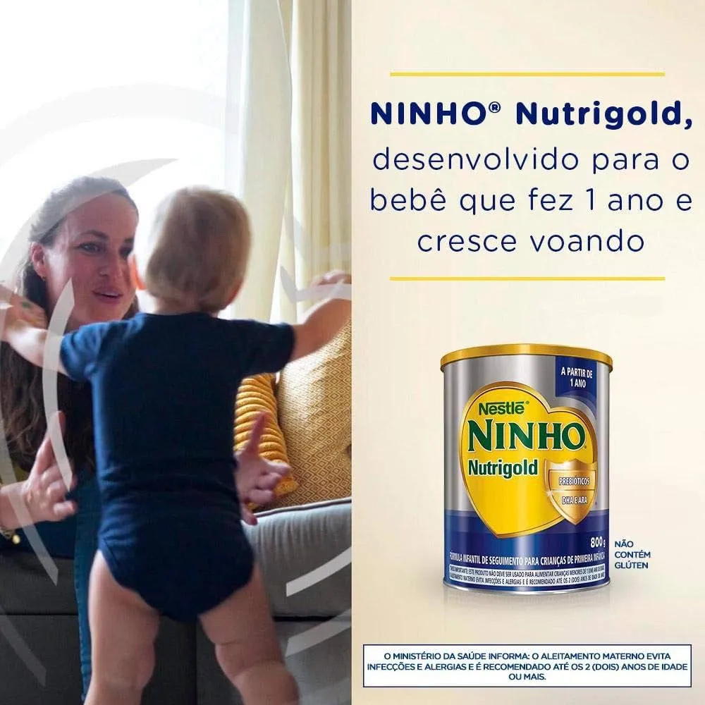 Fórmula Infantil ninho nutrigold 800g — foto 4