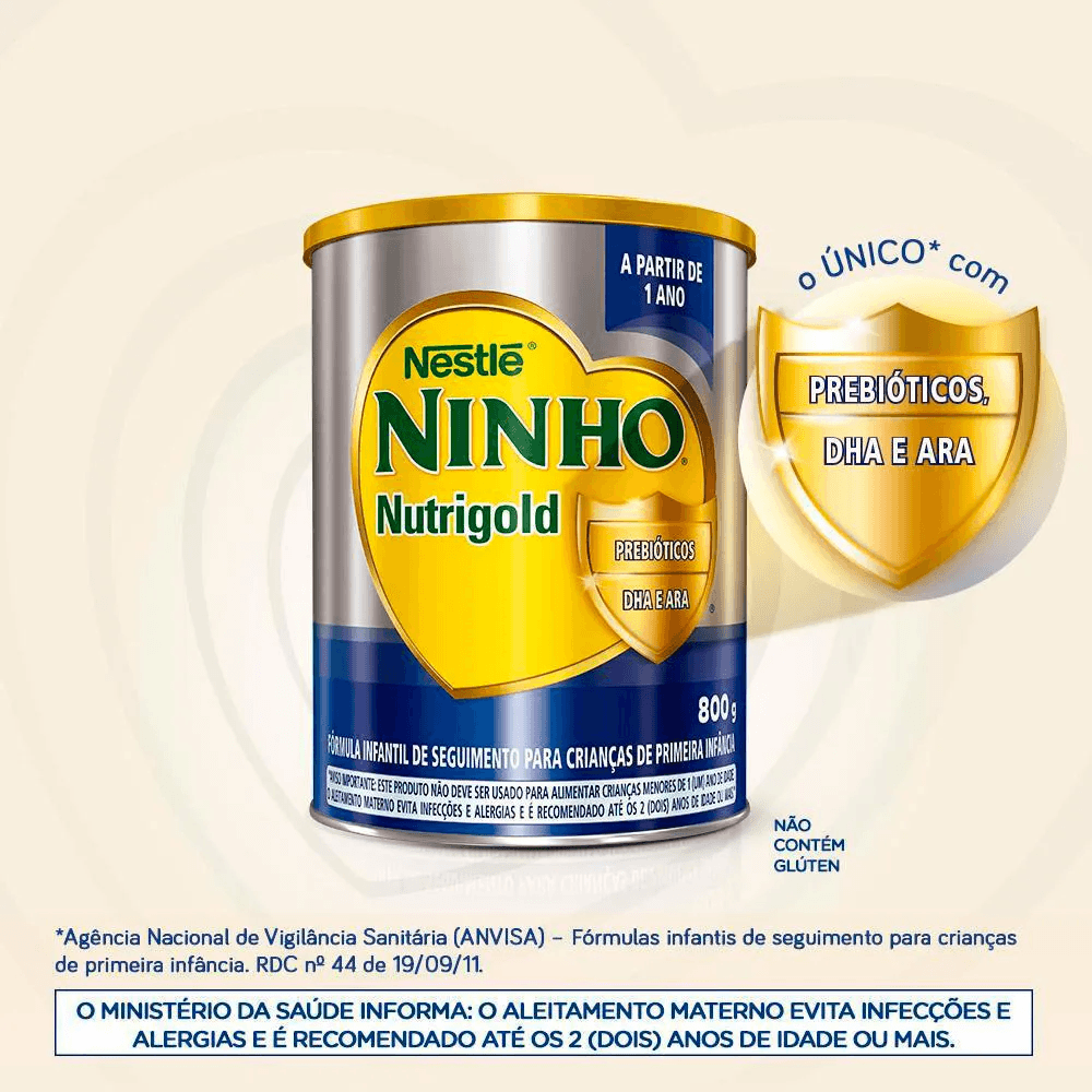 Fórmula Infantil ninho nutrigold 800g — foto 3