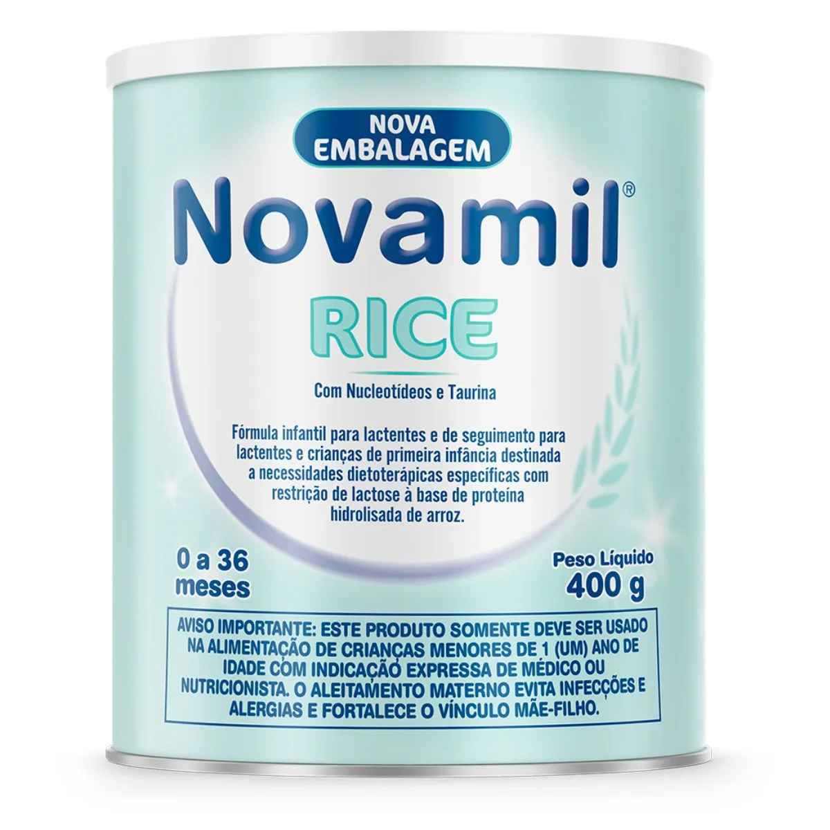 Fórmula Infantil Novamil Rice 400g