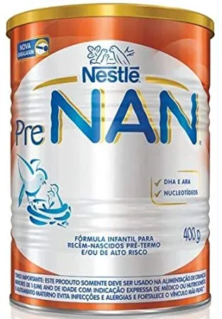 Fórmula Infantil Pré NAN Recém Nascido 400g — foto 5