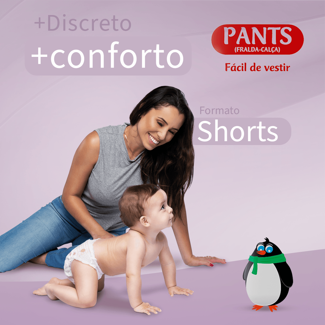 Fralda Amorável Pants M 20 Unidades — foto 2