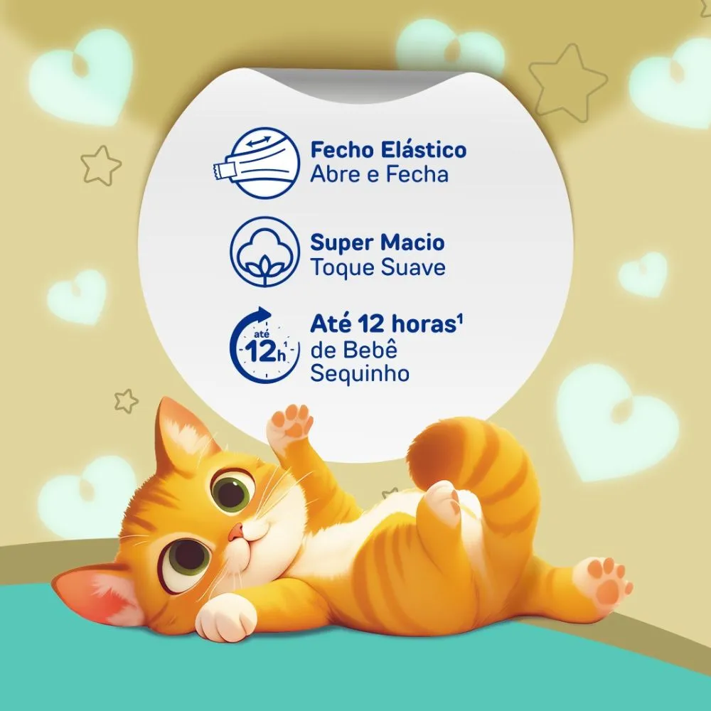 Fralda Amorável Premium M 68 Unidades — foto 2