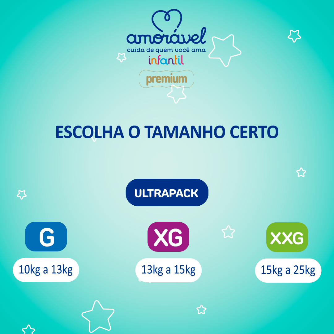 Fralda Amorável Premium Ultrapack Xg 84 Unidades — foto 5