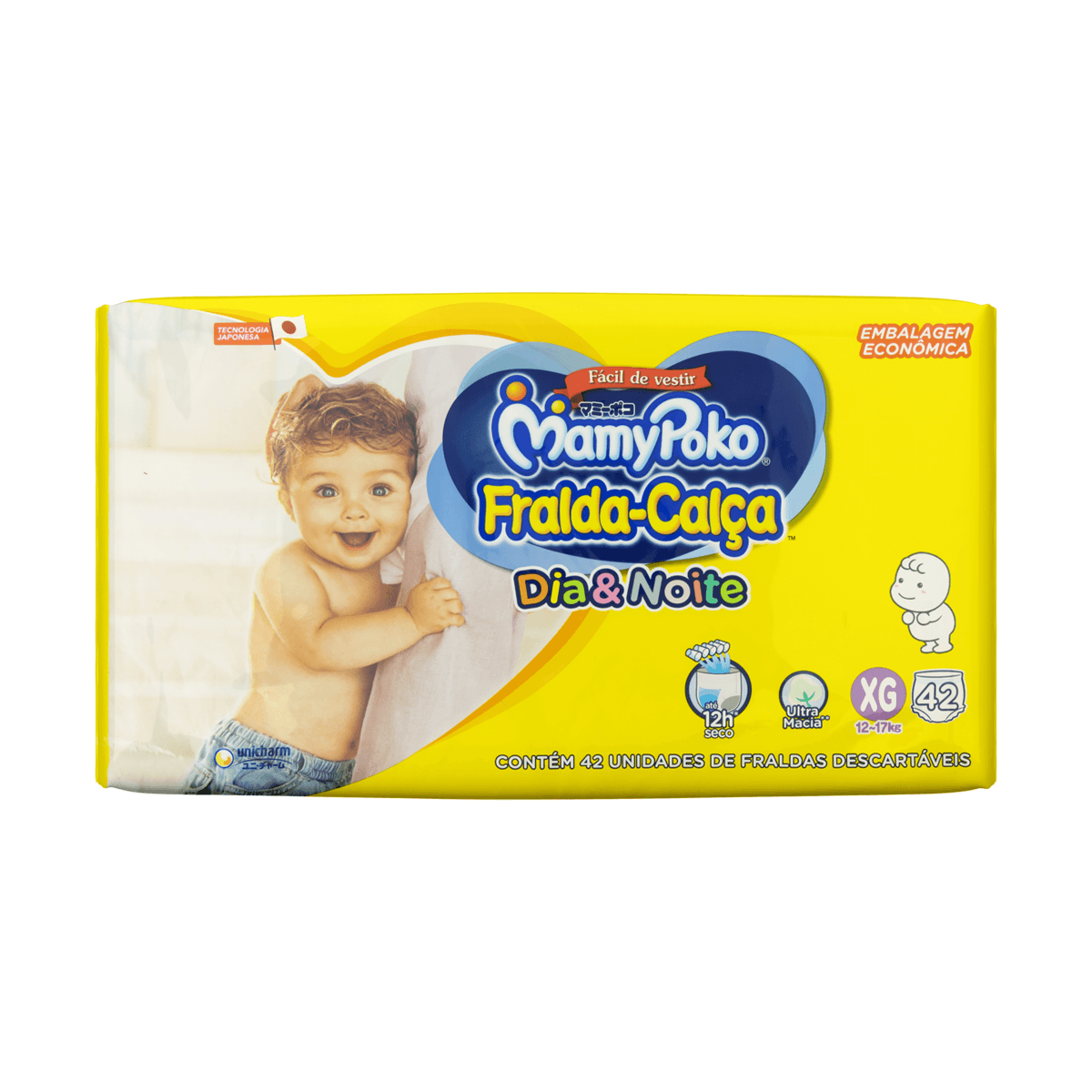 Fralda-Calça MamyPoko Dia & Noite XG 42 Unidades