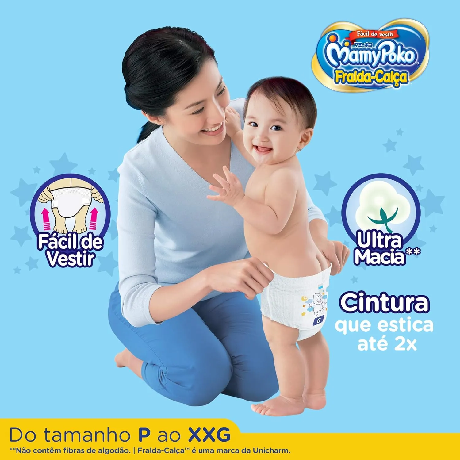 Fralda-Calça MamyPoko Super Seca XG 42 Unidades — foto 2