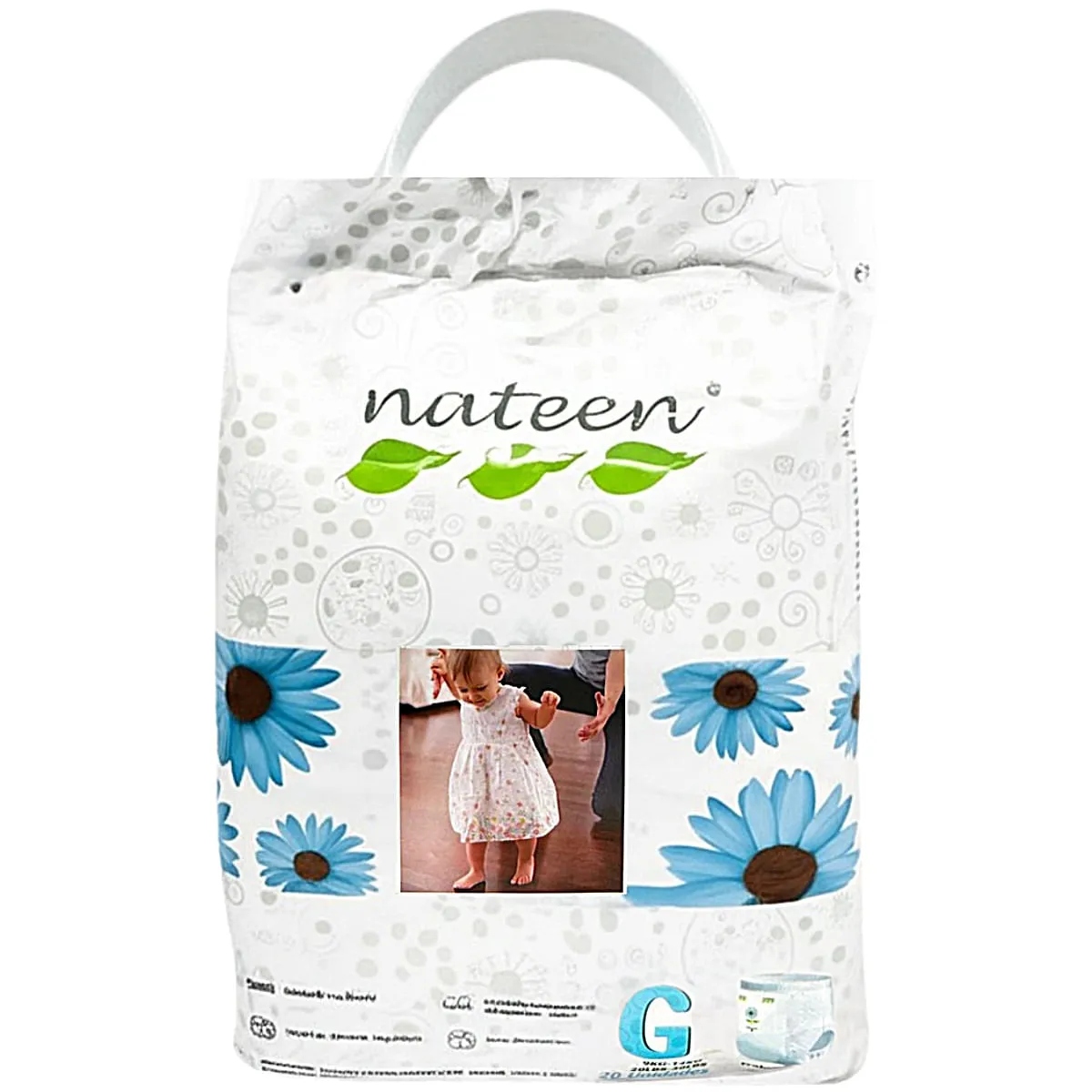 Fralda-Calça Pediátrica Nateen Premium G 20 unidades