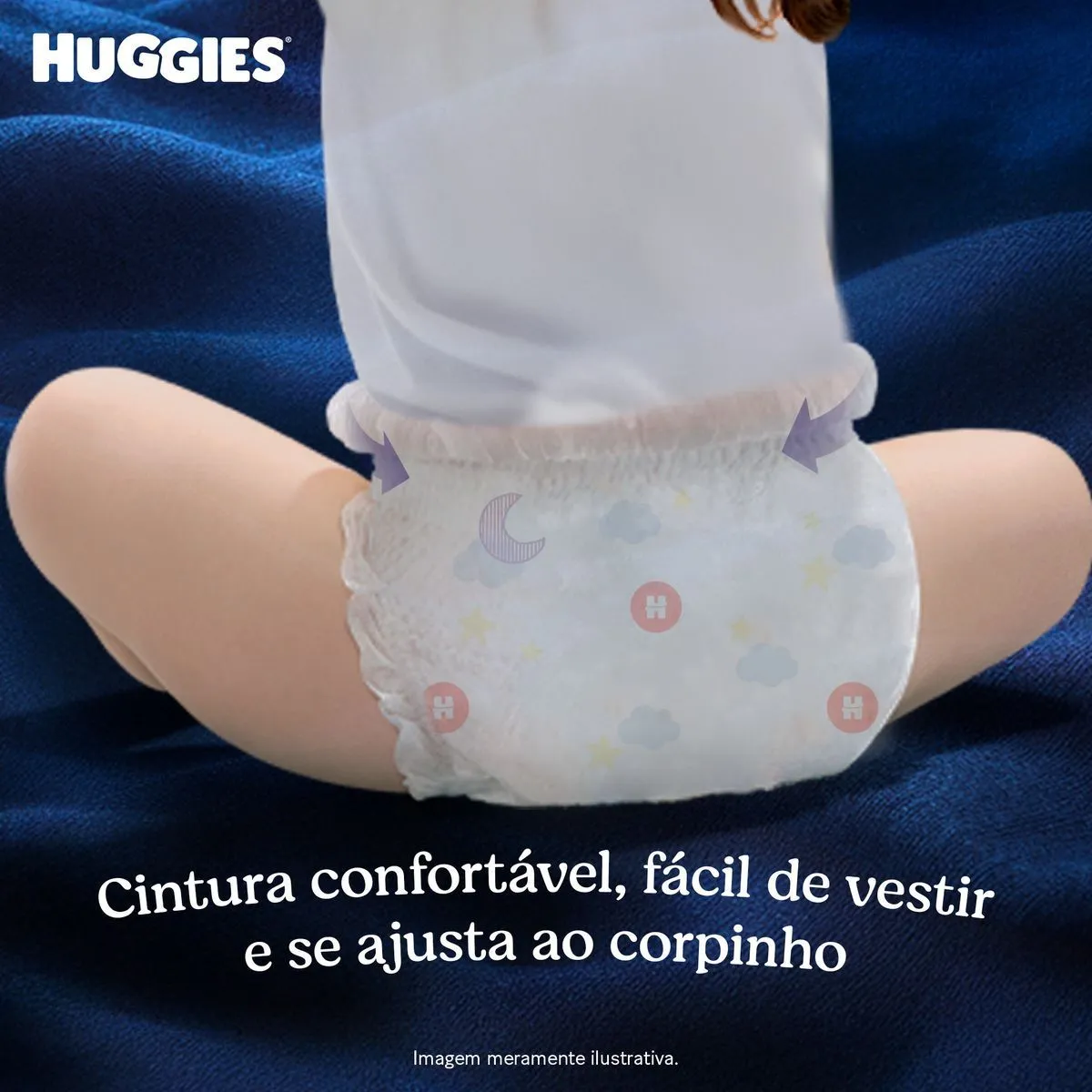 Fralda Descartável Infantil Pants Huggies Soninho Perfeito XG 24 Unidades — foto 5