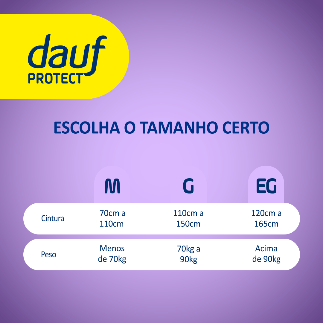 Fralda Geriatrica Dauf Protect Extra G 14 Unidades — foto 3