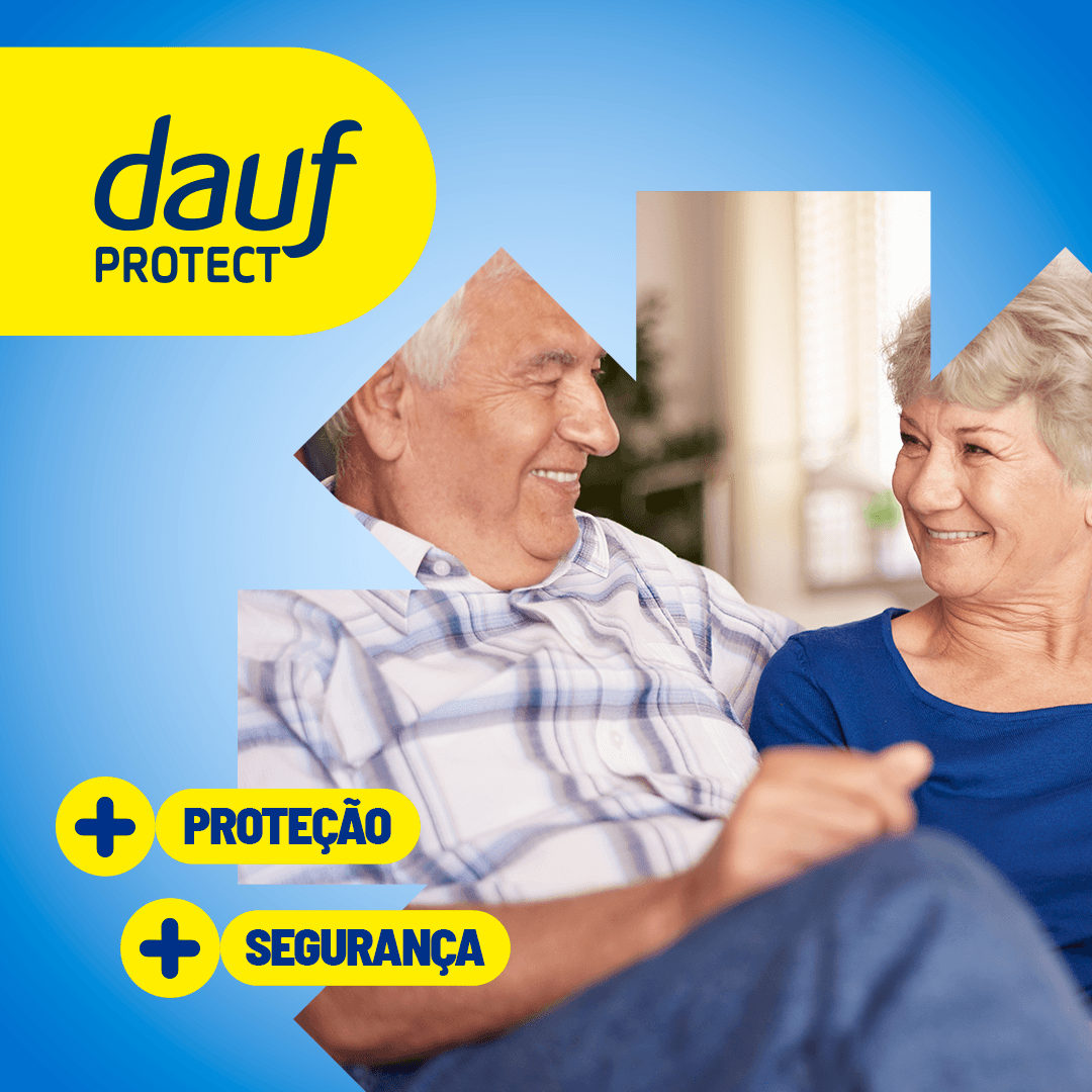 Fralda Geriátrica Dauf Protect M Incontinência Intensa 20 Unidades — foto 4