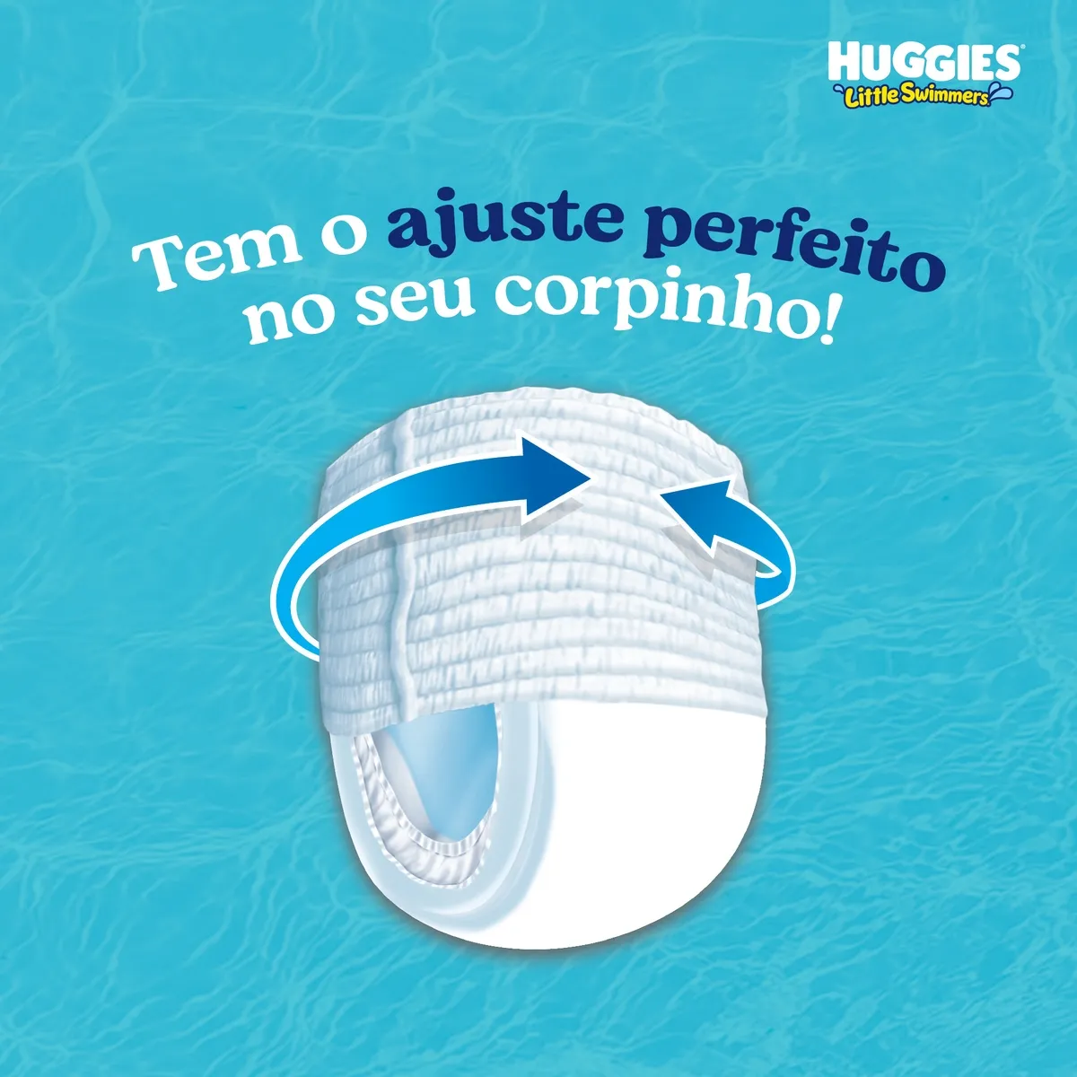 Fralda Huggies Little Swimmers P/M 11 Un — foto 4