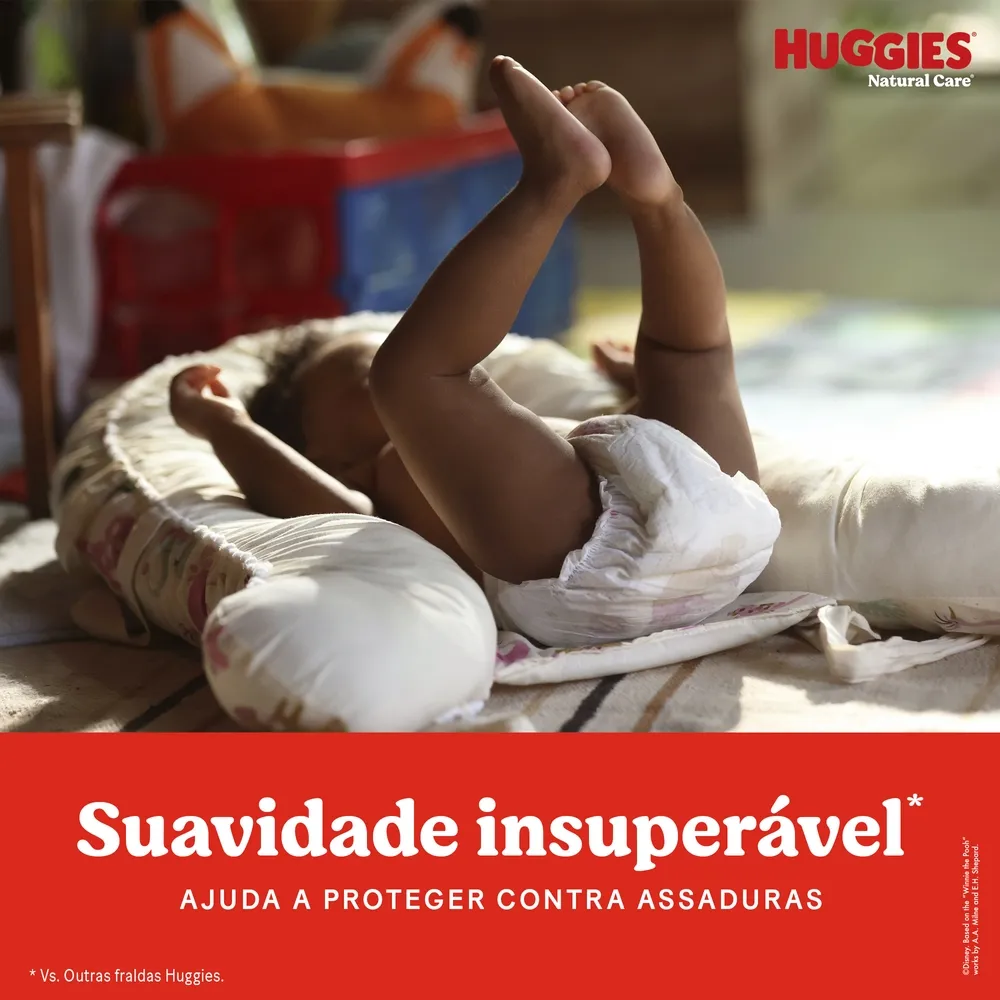 Fralda Huggies Natural Care M 32 Unidades — foto 6