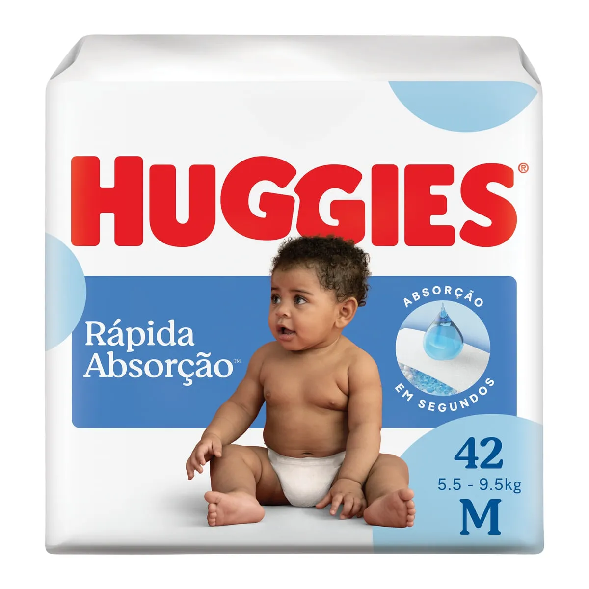 Fralda Huggies Tripla Proteção M 42 Unidades