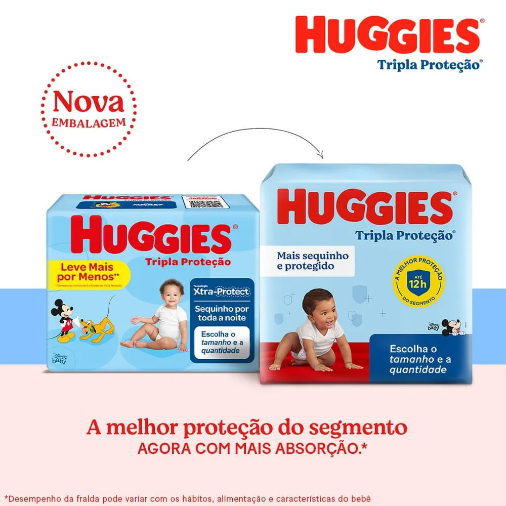 Fralda Huggies Tripla Proteção M 42 Unidades — foto 9