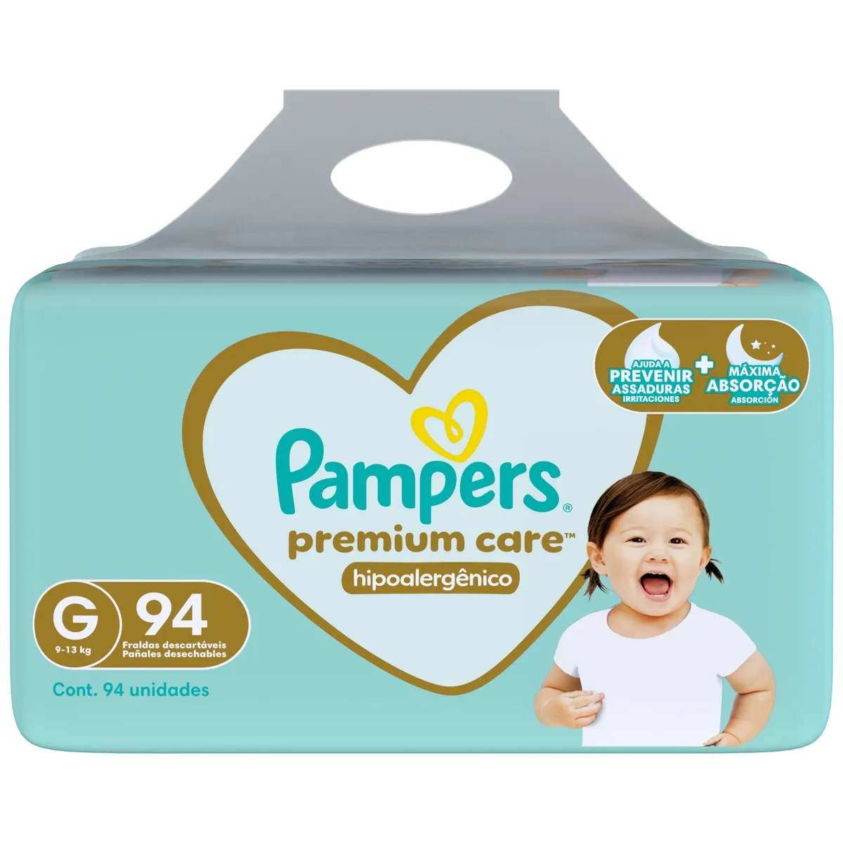 Fralda Infantil Pampers Premium Care G 94 Unidades — foto 8