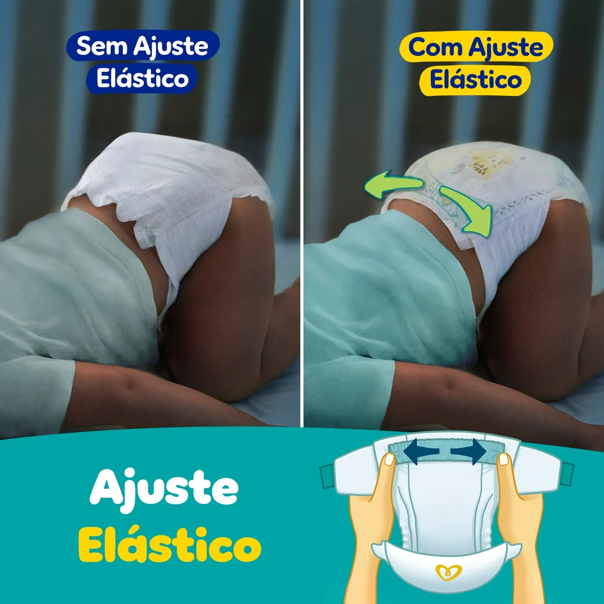 Fralda Pampers Confort Sec M 70 Unidades — foto 3