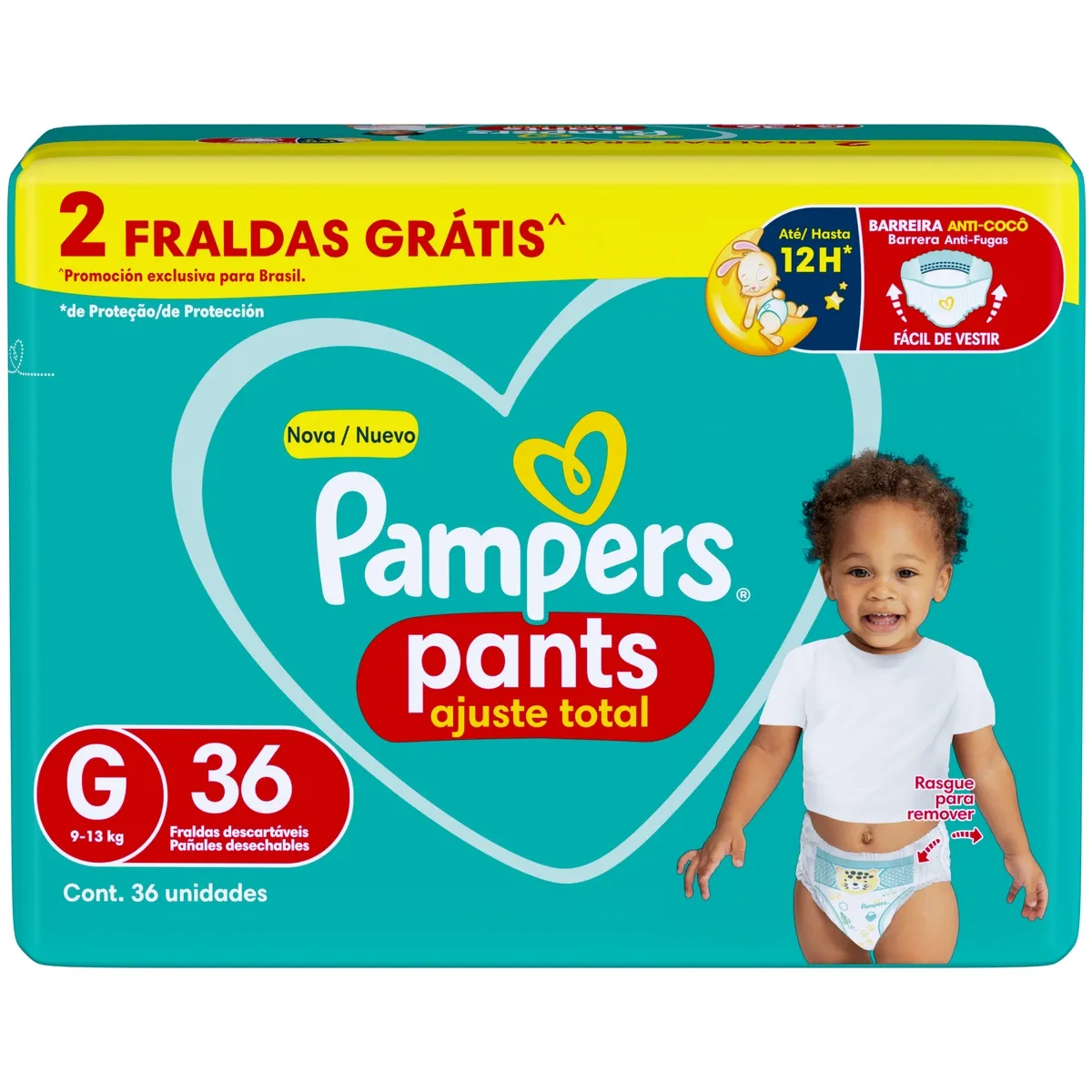Fralda Pampers Pants Ajuste Total G 36 Unidades — foto 7