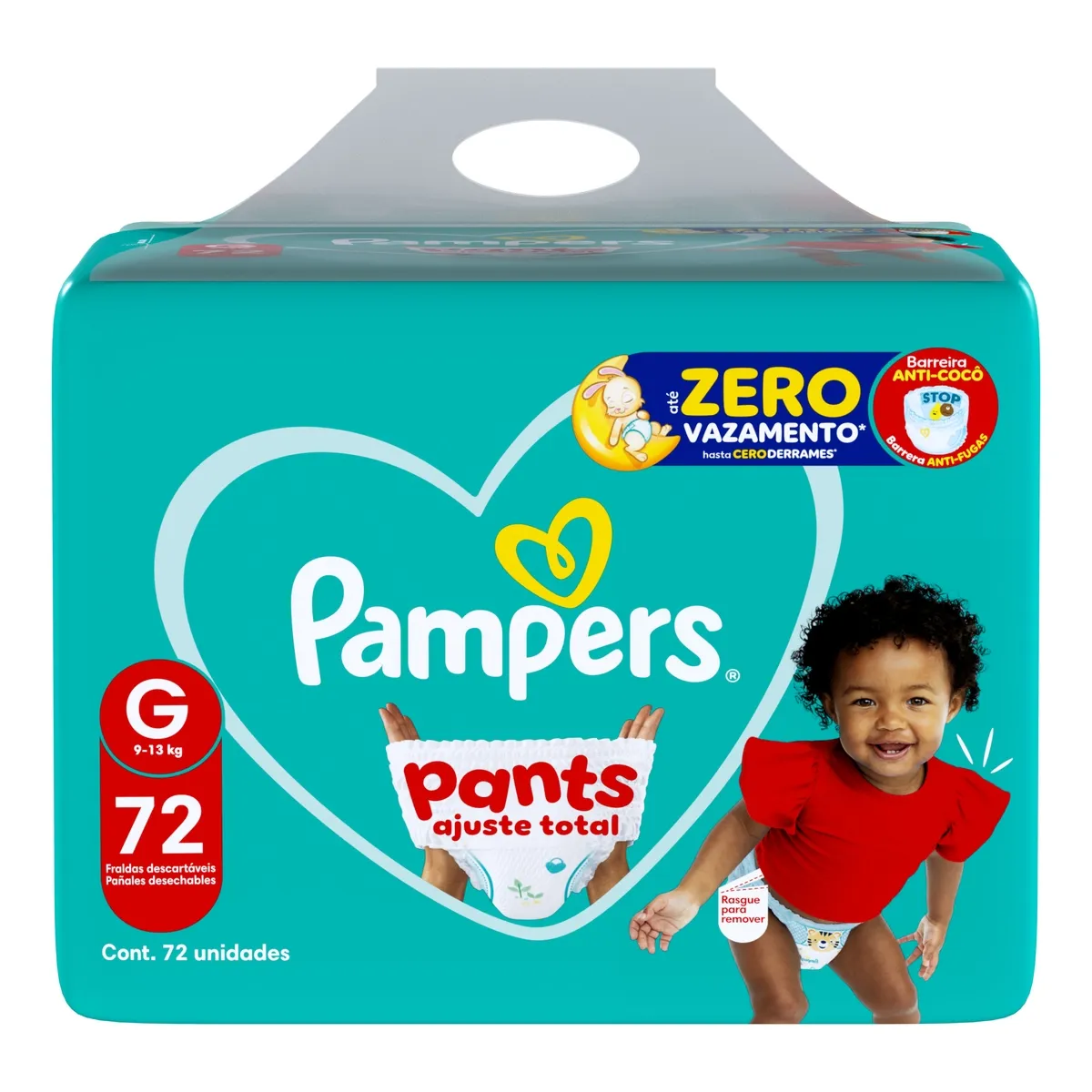 Fralda Pampers Pants Ajuste Total G 72 Unidades — foto 8