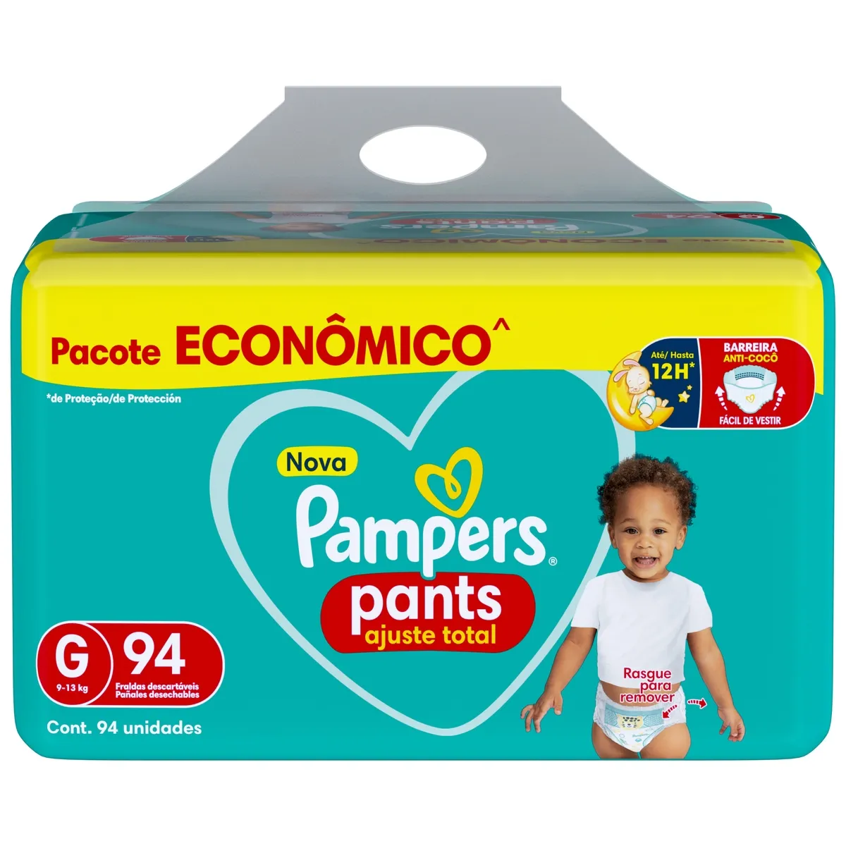 Fralda Pampers Pants Ajuste Total G 94 Unidades — foto 7