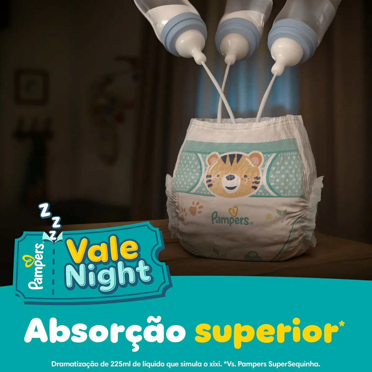 Fralda Pampers Pants Ajuste Total M 108 Unidades — foto 6