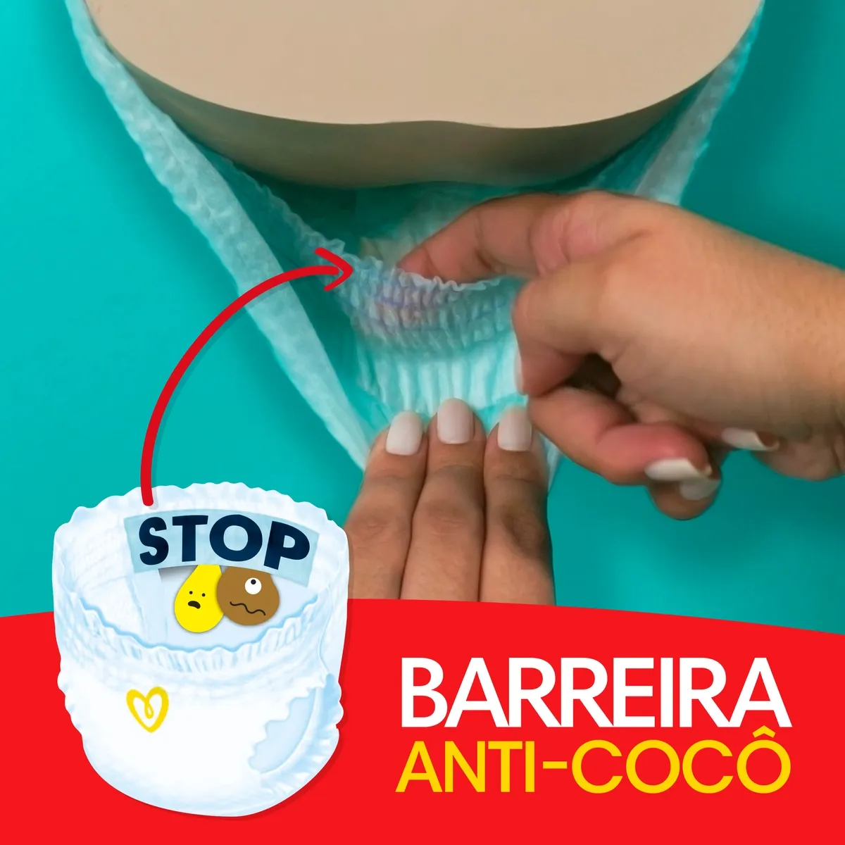 Fralda Pampers Pants Ajuste Total M 30 Unidades — foto 3