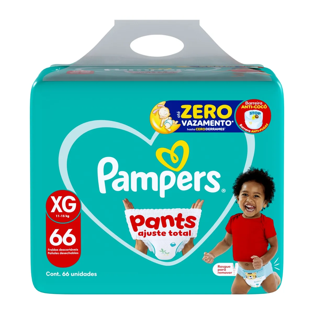 Fralda Pampers Pants Ajuste Total XG 66 Unidades — foto 8