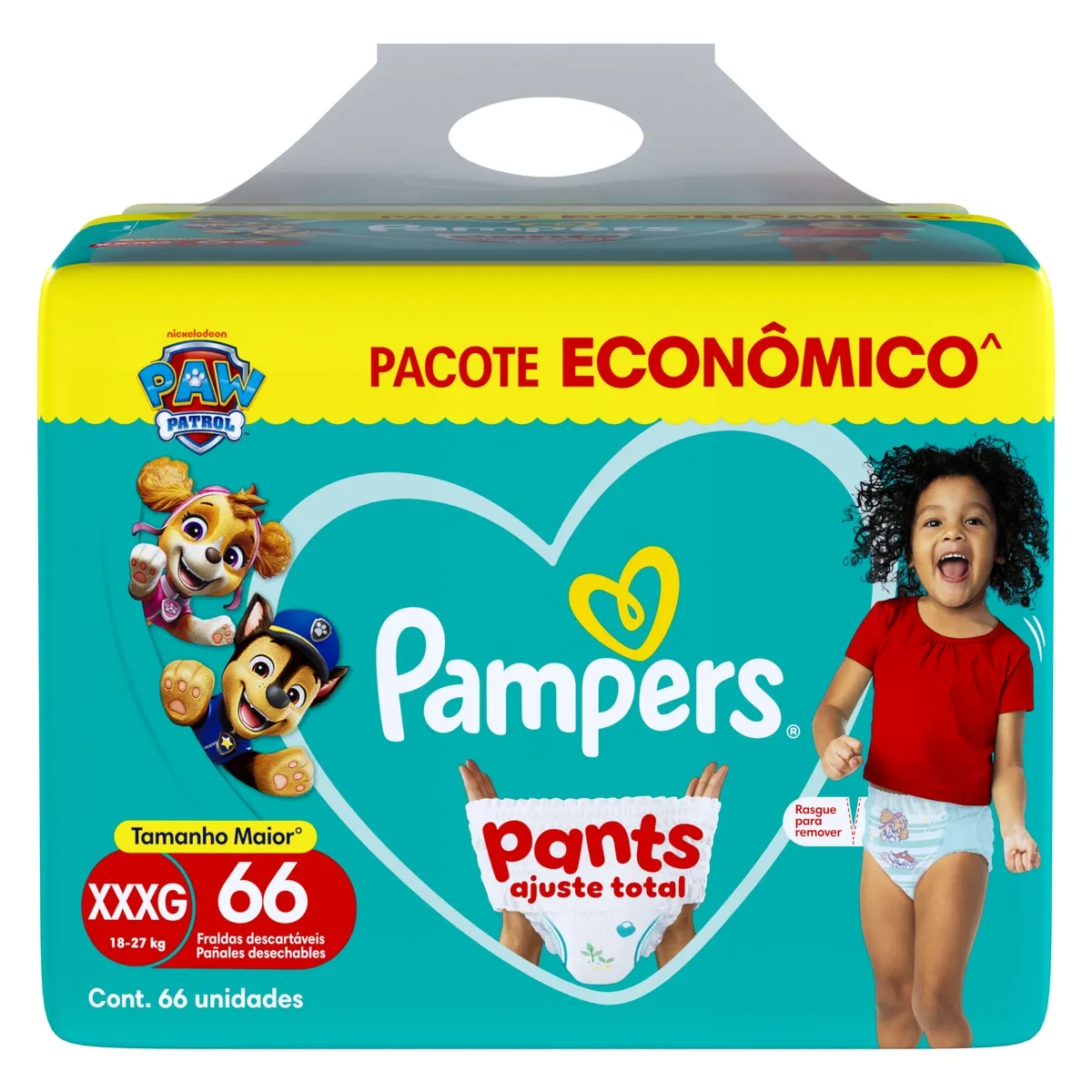 Fralda Pampers Pants Ajuste Total Xxxg 66 Unidades — foto 10