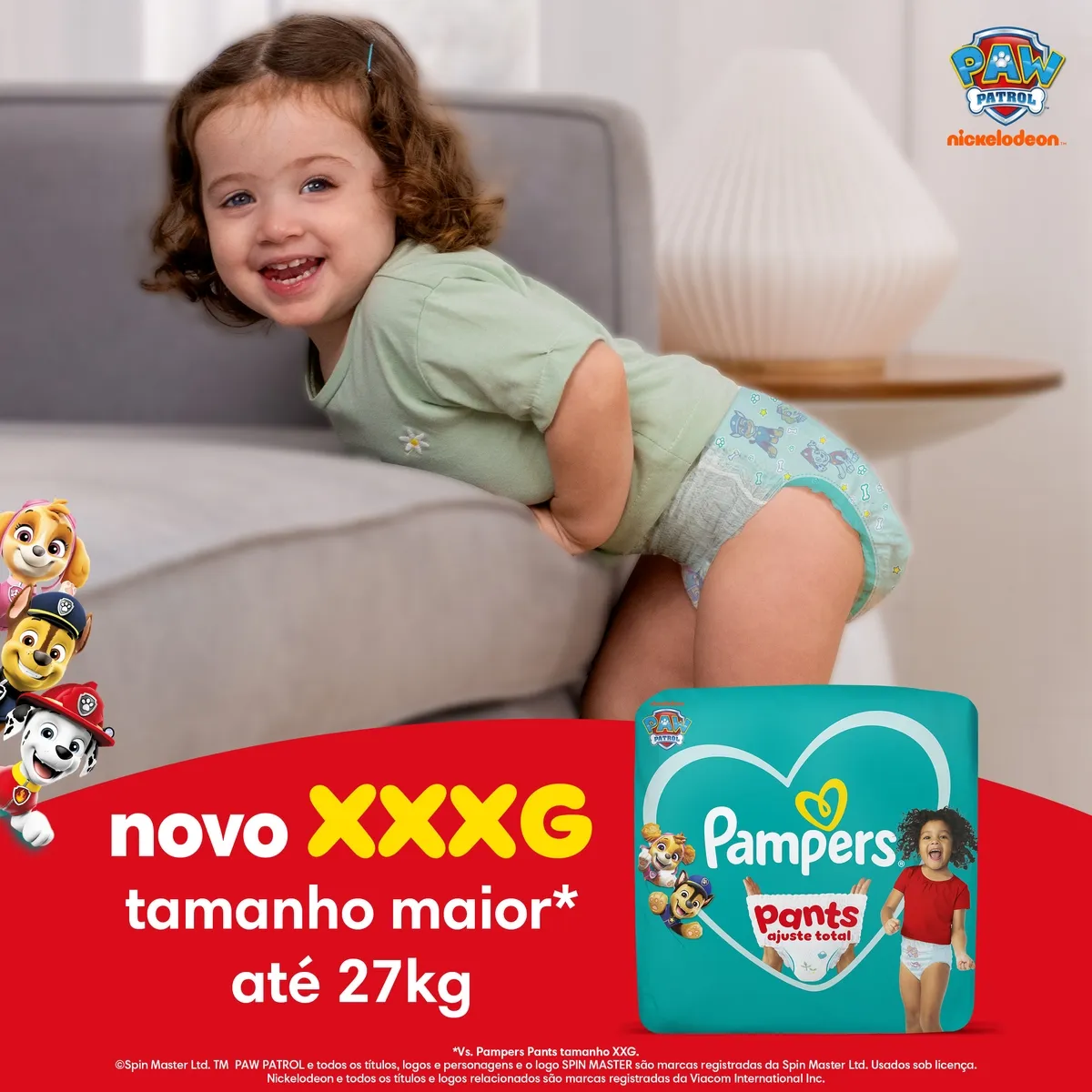 Fralda Pampers Pants Ajuste Total Xxxg 66 Unidades — foto 6