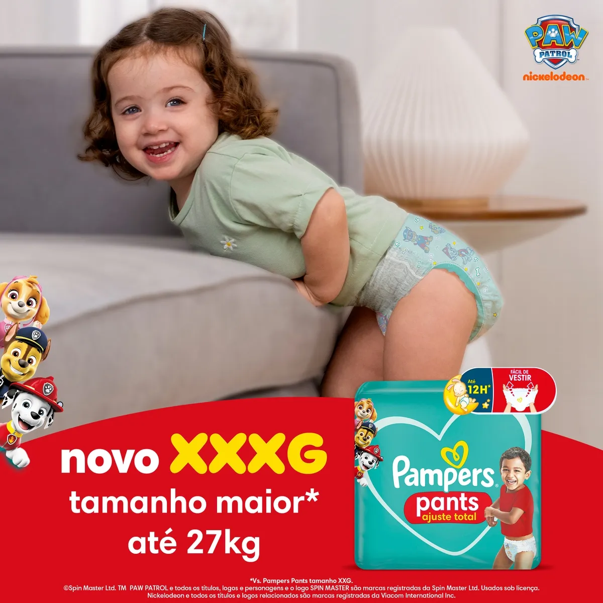 Fralda Pampers Pants Ajuste Total XXXG 70 Unidades — foto 5