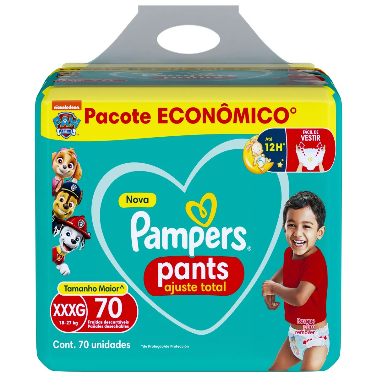 Fralda Pampers Pants Ajuste Total XXXG 70 Unidades — foto 8