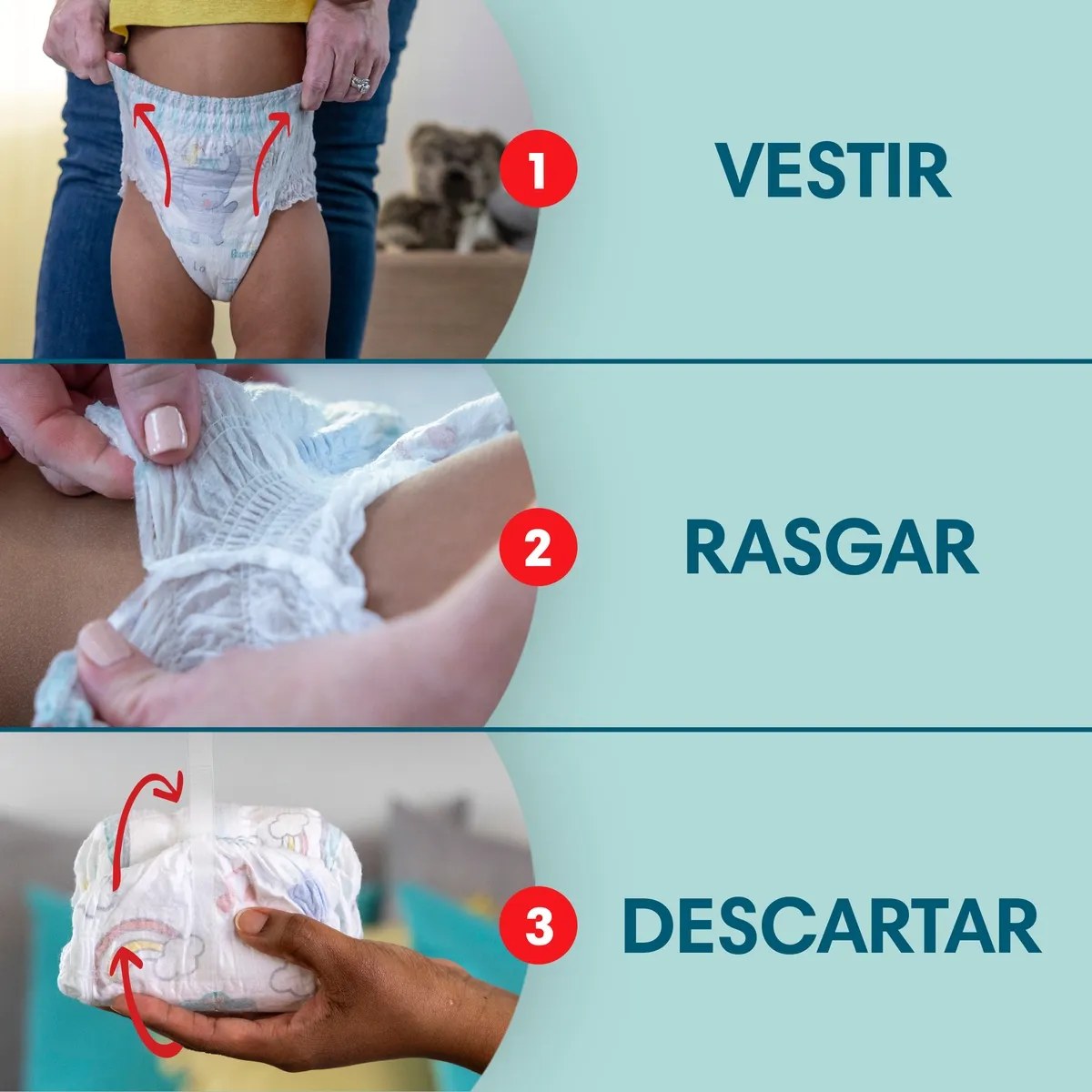 Fralda Pampers Pants Premium Care M 78 Unidades — foto 5