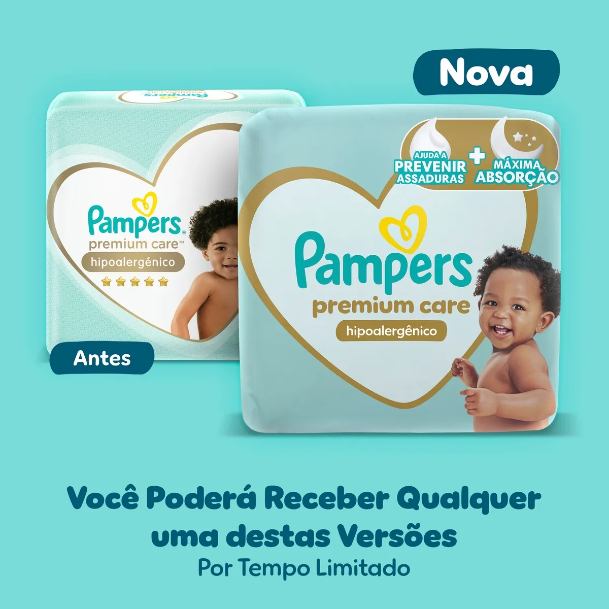 Fralda Pampers Premium Care M 80 Unidades — foto 7