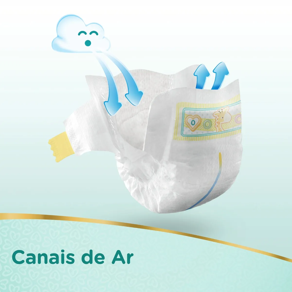 Fralda Pampers Premium Care Recém Nascido RN+ 20 Unidades — foto 7