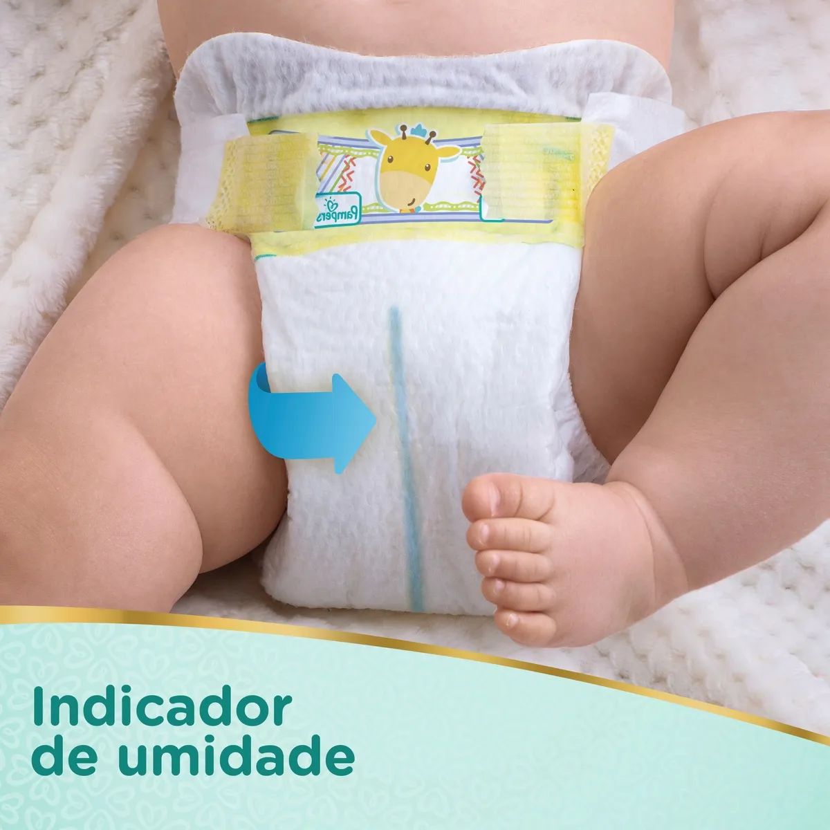 Fralda Pampers Premium Care Recém Nascido RN+ 20 Unidades — foto 2