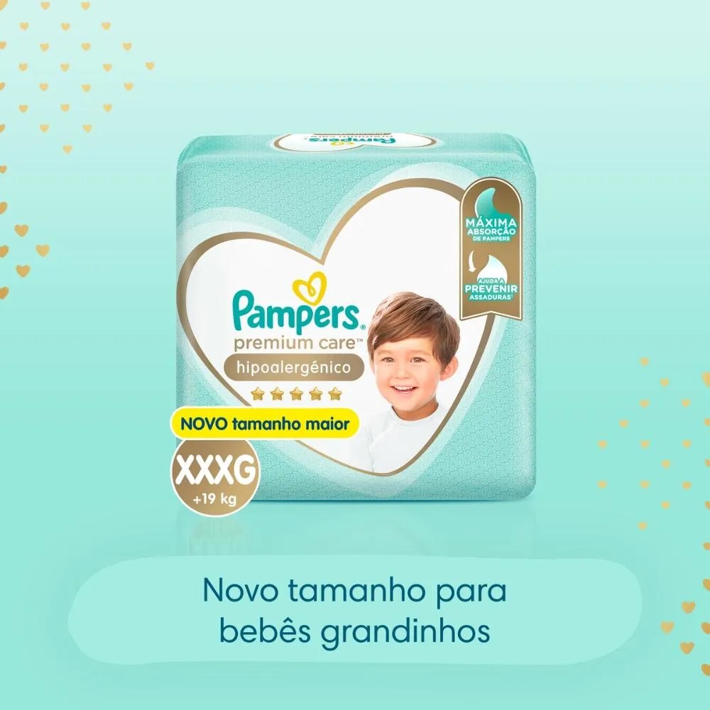 Fralda Pampers Premium Care Topíssima - M - 160 Unidades — foto 9