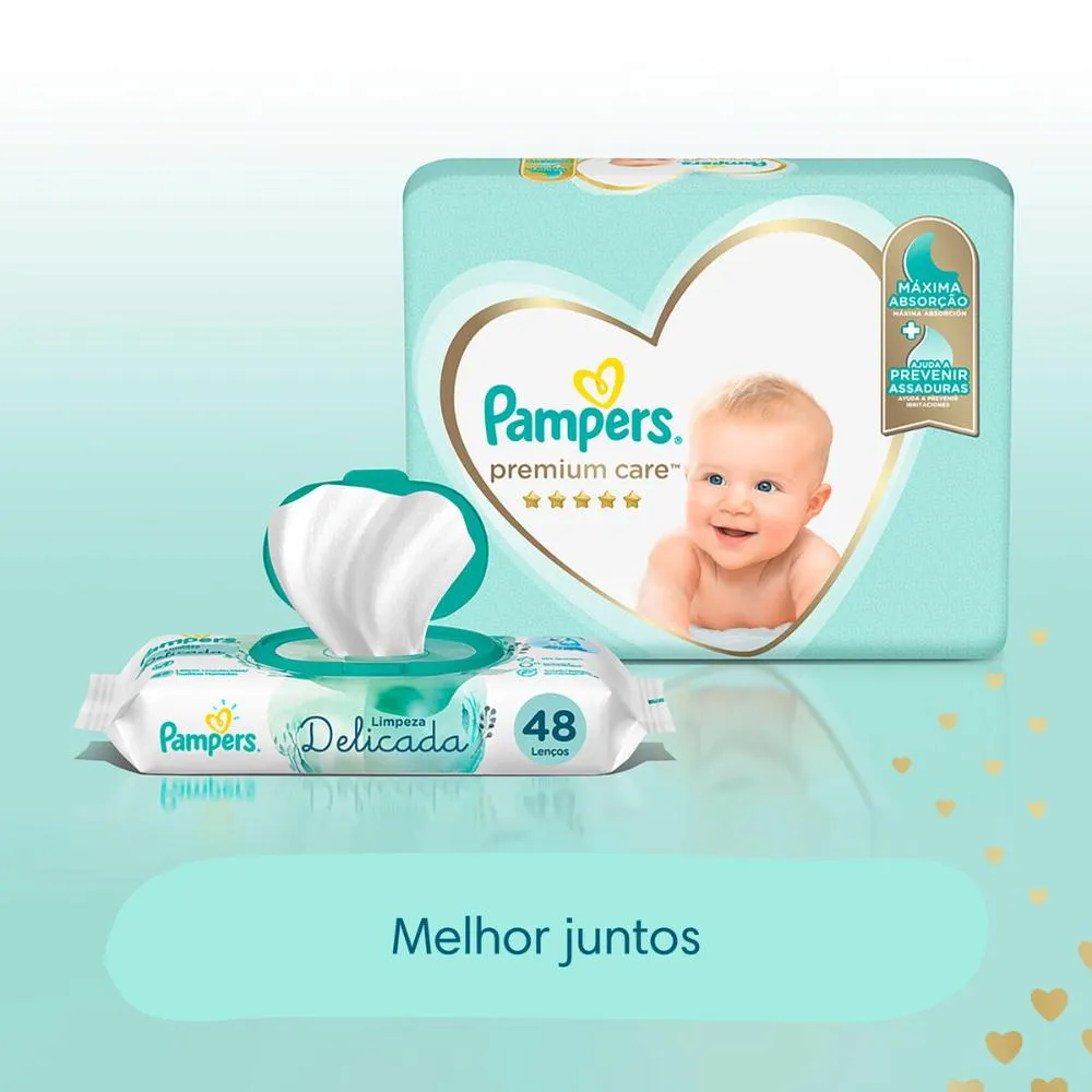 Fralda Pampers Premium Care Topíssima - XXXG - 104 Unidades — foto 7